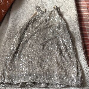 Cable & Gauge Silver Sequin Camisole